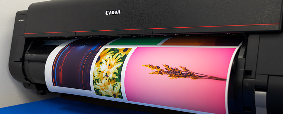 one of our giclee printers - Canon